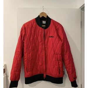 Nike Red Quilted Jacket